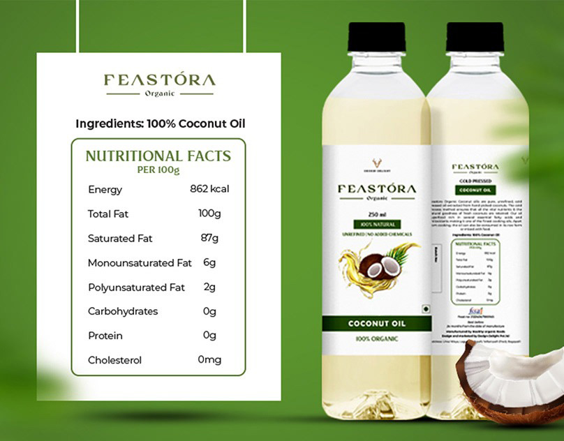 Why choose Feastora organic coconut oil